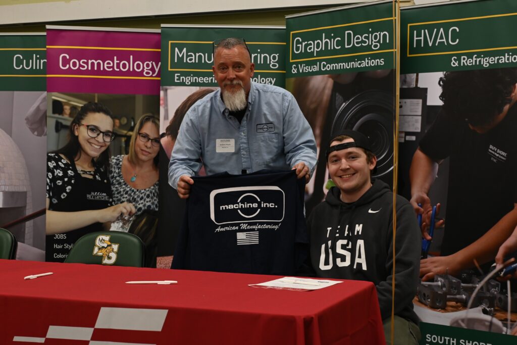 Co-op Student Hired on Signing Day