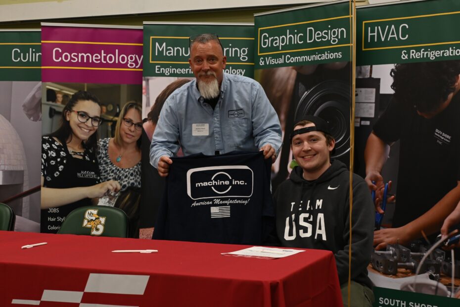 Co-op Student Hired on Signing Day